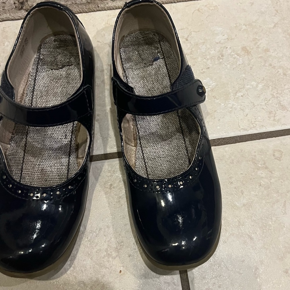 Girl dress shoes navy